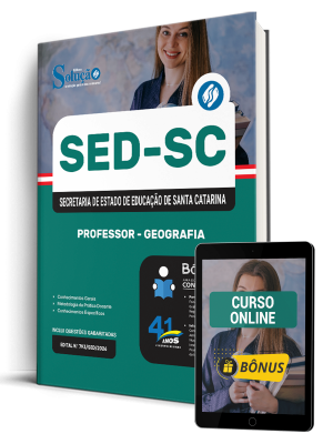 Apostila SED-SC 2026 - Professor - Geografia