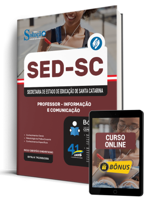 Apostila SED-SC 2026 - Professor - Informação e Comunicação