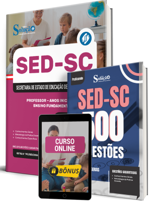 Combo SED-SC 2026 - Professor - Anos Iniciais Ensino Fundamental