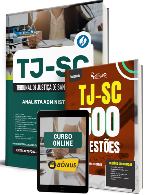 Combo TJ-SC 2026 - Analista Administrativo