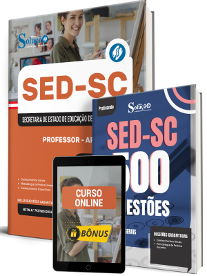 Combo SED-SC 2026 - Professor - Artes
