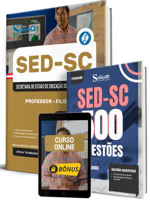 Combo SED-SC 2026 - Professor - Filosofia