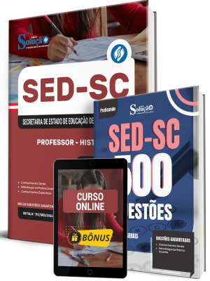 Combo SED-SC 2026 - Professor - História
