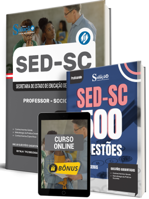 Combo SED-SC 2026 - Professor - Sociologia