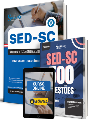 Combo SED-SC 2026 - Professor - Gestão e Negócios