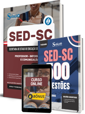 Combo SED-SC 2026 - Professor - Informação e Comunicação