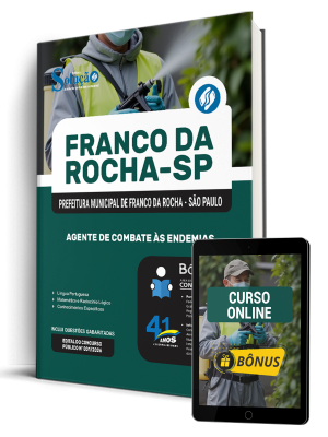 Apostila Prefeitura de Franco da Rocha - SP 2026 - Agente de Combate às Endemias