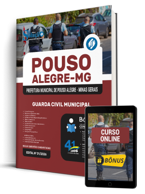 Apostila Prefeitura de Pouso Alegre - MG 2026 - Guarda Civil Municipal