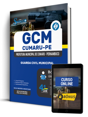 Apostila Prefeitura de Cumaru-PE 2026 - Guarda Civil Municipal