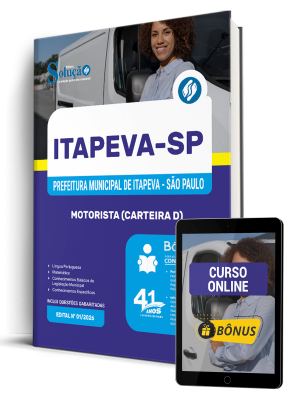Apostila Prefeitura de Itapeva - SP 2026 - Motorista (CNH D)