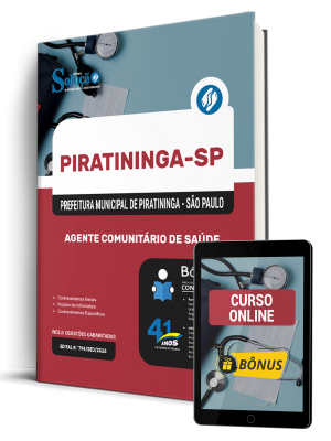 Apostila Prefeitura de Piratininga - SP 2026 - Agente Comunitário de Saúde