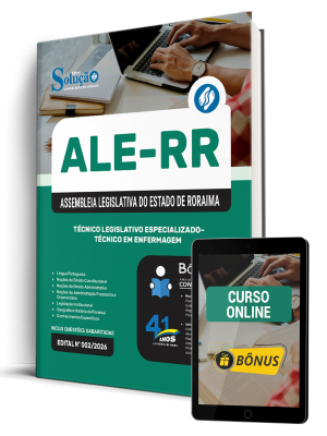 Apostila ALE-RR 2026 - Técnico Legislativo Especializado - Técnico em Enfermagem