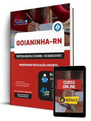 Apostila Prefeitura de Goianinha-RN 2026 - Professor Educação Infantil