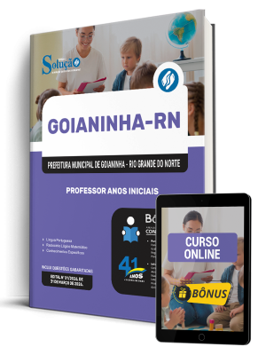 Apostila Prefeitura de Goianinha-RN 2026 - Professor Anos Iniciais