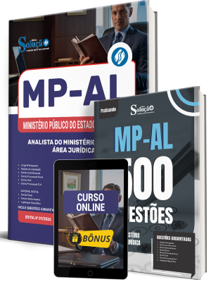 Combo MP-AL 2026 - Analista do Ministério Público - Área Jurídica