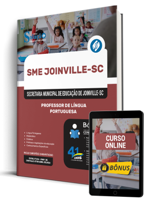 Apostila SME Joinville-SC 2026 - Professor de Língua Portuguesa