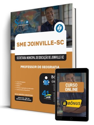 Apostila SME Joinville-SC 2026 - Professor de Geografia