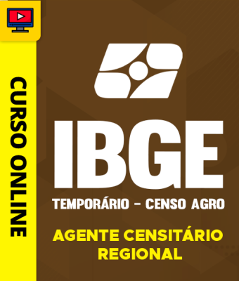Curso IBGE - Temporário 2026 - Censo Agro - Agente Censitário Regional