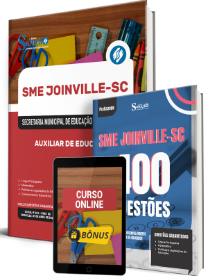 Combo SME Joinville-SC 2026 - Auxiliar de Educador