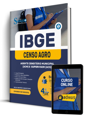 Apostila IBGE Temporário 2026 - Agente Censitário Municipal (ACM) e Supervisor (ACS)