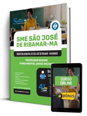 Apostila Prefeitura de São José de Ribamar-MA 2026 - Professor Ensino Fundamental Anos Iniciais
