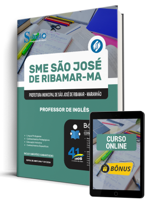 Apostila Prefeitura de São José de Ribamar-MA 2026 - Professor de Inglês