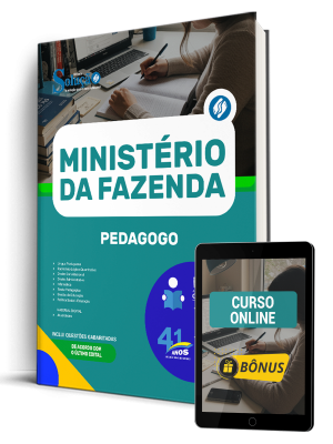 Apostila Ministério da Fazenda 2026 - Pedagogo