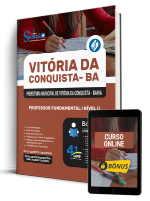 Apostila Prefeitura de Vitória da Conquista - BA 2026 - Professor Fundamental I - Nível II