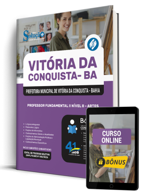 Apostila Prefeitura de Vitória da Conquista - BA 2026 - Professor Fundamental II Nível II - Artes