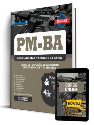 Apostila PM-BA 2026 - Curso de Formação de Sargentos (Processo Seletivo Interno)