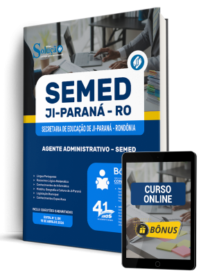 Apostila Prefeitura de Ji-Paraná - RO 2026 - Agente Administrativo - SEMED