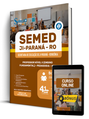 Apostila Prefeitura de Ji-Paraná - RO 2026 - Professor Nível II (Ensino Fundamental) - Pedagogia - 40h