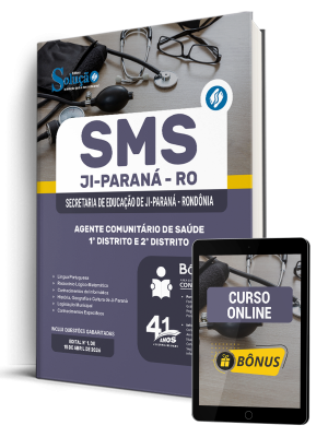 Apostila Prefeitura de Ji-Paraná - RO 2026 - Agente Comunitário De Saúde - 1º Distrito E 2º Distrito