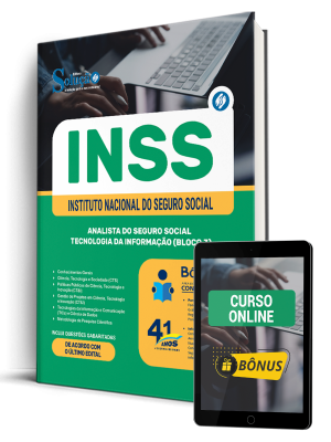Apostila INSS 2026 - Analista do Seguro Social - Tecnologia da Informação (Bloco 3)