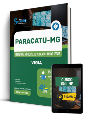 Apostila Prefeitura de Paracatu - MG 2026 - Vigia