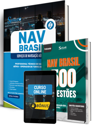 Combo NAV Brasil 2026 - Profissional Técnico de Navegação Aérea - Operador de Torre de Controle