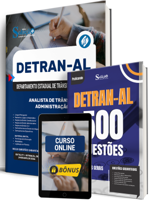 Combo DETRAN-AL 2026 - Analista de Trânsito - Administração