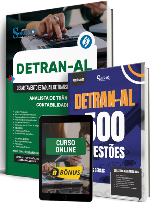 Combo DETRAN-AL 2026 - Analista de Trânsito - Contabilidade
