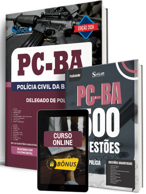 Combo PC-BA 2026 - Delegado de Polícia