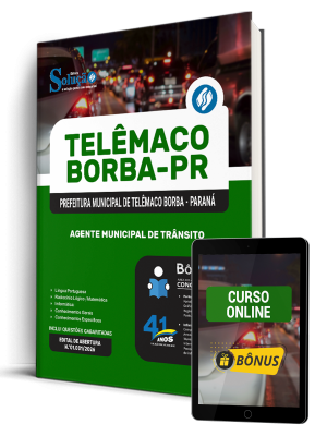 Apostila Prefeitura de Telêmaco Borba - PR 2026 - Agente Municipal de Trânsito