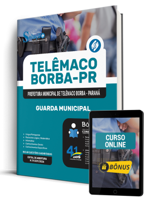 Apostila Prefeitura de Telêmaco Borba - PR 2026 - Guarda Municipal