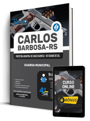Apostila Prefeitura de Carlos Barbosa-RS 2026 - Guarda Municipal