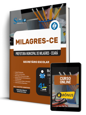 Apostila Prefeitura de Milagres-CE 2026 - Secretário Escolar