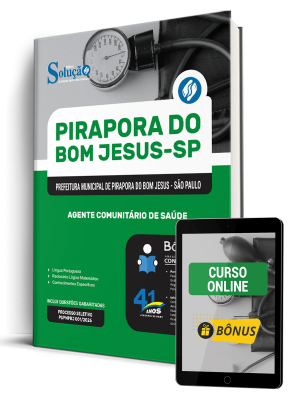 Apostila Prefeitura de Pirapora do Bom Jesus-SP 2026 - Agente Comunitário de Saúde
