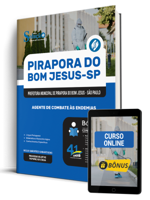 Apostila Prefeitura de Pirapora do Bom Jesus-SP 2026 - Agente de Combate às Endemias