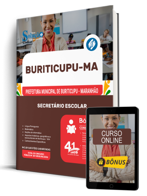 Apostila Prefeitura de Buriticupu-MA 2026 - Secretário Escolar