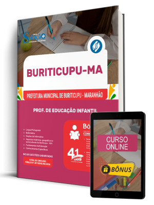 Apostila Prefeitura de Buriticupu-MA 2026 - Prof. de Educação Infantil