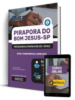 Apostila Prefeitura de Pirapora do Bom Jesus-SP 2026 - Nível Fundamental Completo