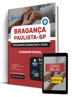 Apostila Prefeitura de Bragança Paulista - SP 2026 - Cuidador Social