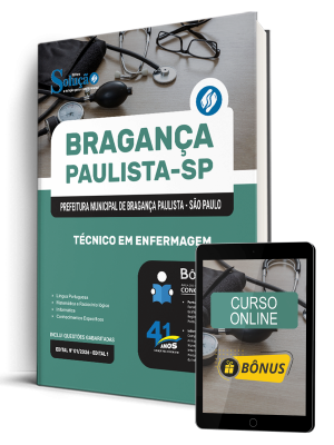 Apostila Prefeitura de Bragança Paulista - SP 2026 - Técnico em Enfermagem